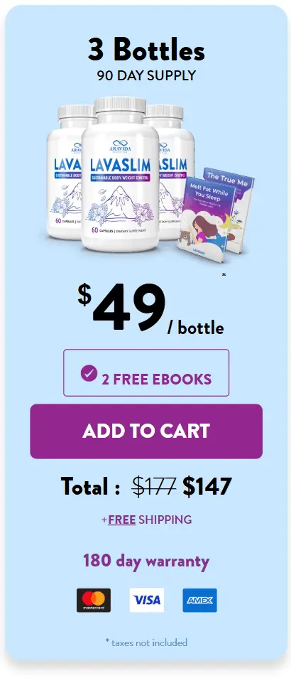 lavaslim 3 bottles price
